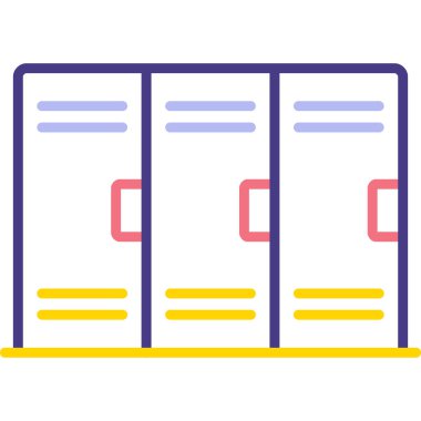 Web ve sunucu vektör simgesi.