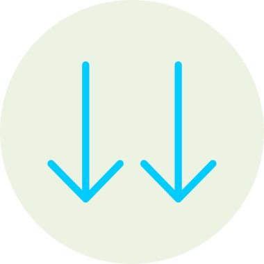 Ok simgesi. Web için vektör illüstrasyonu