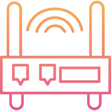 İşaret. Web simgesi basit illüstrasyon