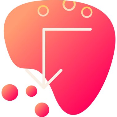 Basit fare simgesi, vektör illüstrasyonu