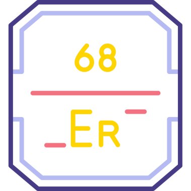 Modern bir simgenin vektör illüstrasyonu