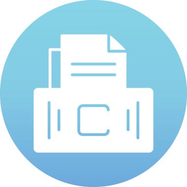 dizin simgesi vektör illüstrasyonu