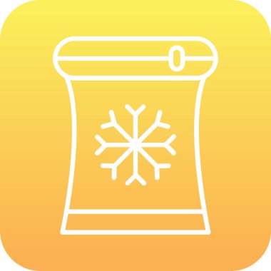 Kar simge vektör çizim