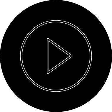 Müzik simgesinin illüstrasyon vektör grafiği