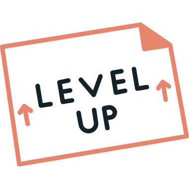 En üst seviyeyi gösteren metin işareti. İş fotoğraflarının gösterildiği bir kişi bir şey yapacak ya da bir satırın tek bir çiziminden sonra.