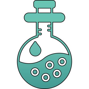 su damlası simgesi vektör illüstrasyonu