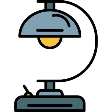 Lamba lambası simgesi - taslak biçimi