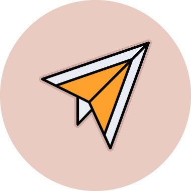 Uçurtma. Web simgesi basit illüstrasyon