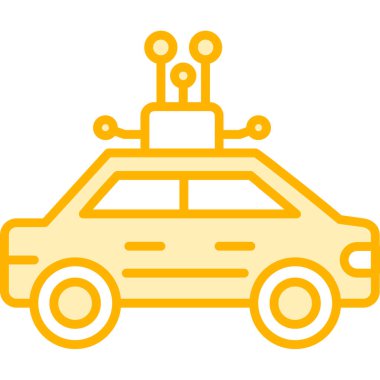 Taksiyle. Web simgesi basit illüstrasyon