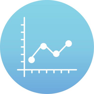 Grafik. Web simgesi basit illüstrasyon