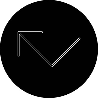 Modern simgenin vektör illüstrasyonu