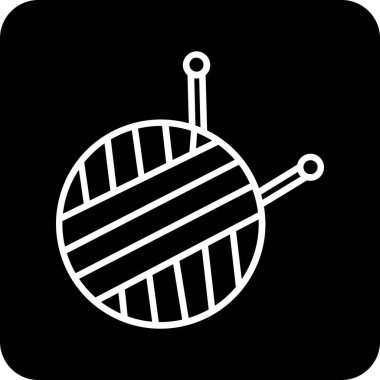 Benzersiz Şeker Vektörü Kabartma Simgesi