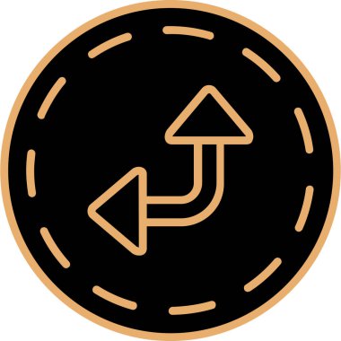 ok yönü yukarıdaki simge