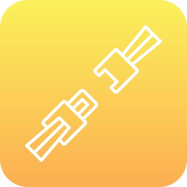 Modern b 'nin vektör illüstrasyonu eksik simgesi