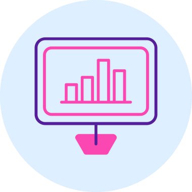 seo modern simgesinin vektör illüstrasyonu