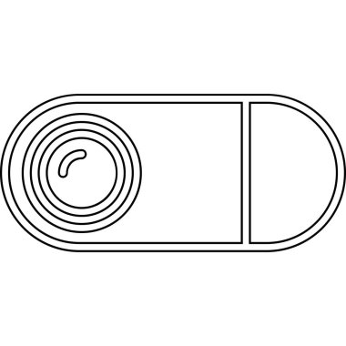 İzole edilmiş bant ve bant simgesi. Stok için bant ve teyp simgesi koleksiyonu.