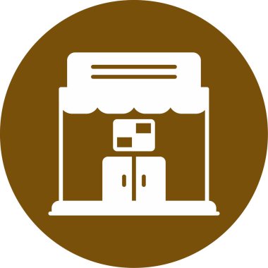 simge vektör illüstrasyonunu sakla