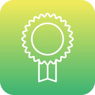 eşsiz diploma vektör çizgisi simgesi