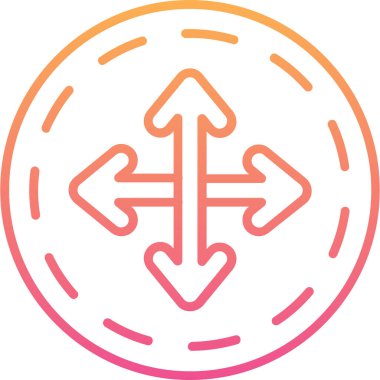 ok simgesinin vektör illüstrasyonu