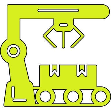 Vinç simgesi, basit biçim