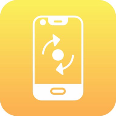 mobil simge vektör illüstrasyonu