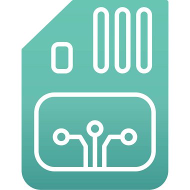 seo modern simgesinin vektör illüstrasyonu