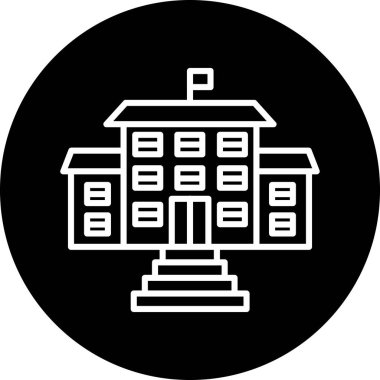 Yapı simgesinin vektör illüstrasyonu