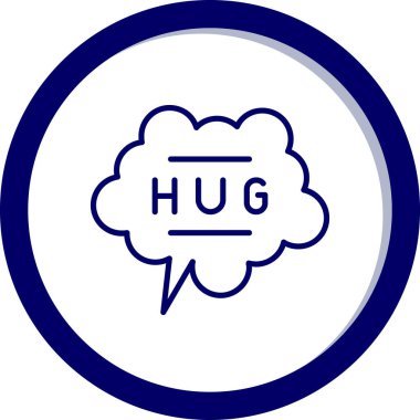 Bir kalp simgesinin vektör illüstrasyonu