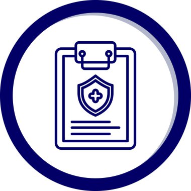 vektör illüstrasyonu, güvenlik simgesi tasarımı