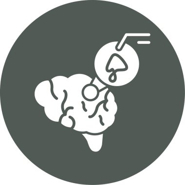 Beyaz zemin üzerinde ana hatlarıyla insan kalp organı simgesi