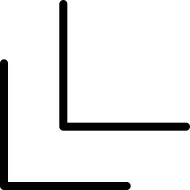 Taslak biçiminde ok aşağı yönlü simge