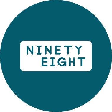 Dokuz numara beyaz arka planda ve bir numara...