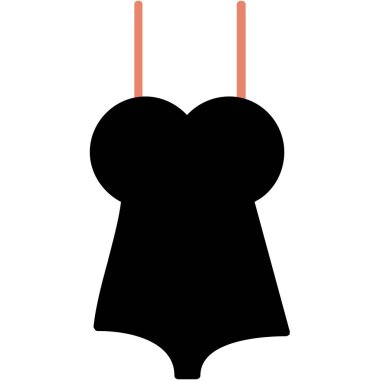 sütyen ve iç çamaşırı vektör çizimi