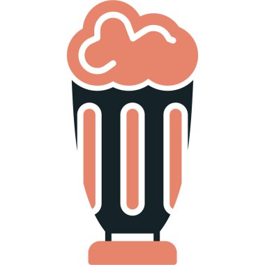 Bira. Web simgesi basit illüstrasyon