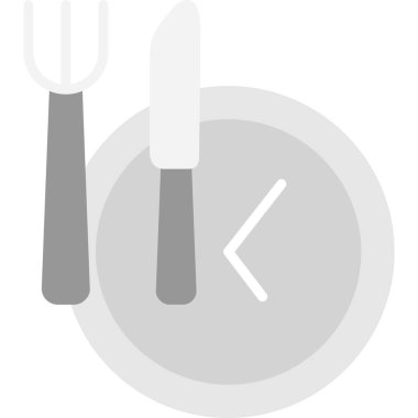 Mutfak simgesinin vektör çizimi