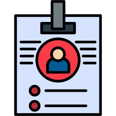 iş yönetimi simgesi basit tasarım