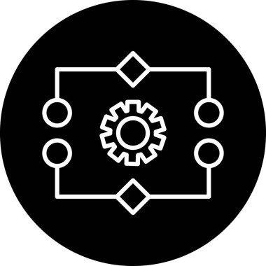 seo modern simgesinin vektör illüstrasyonu