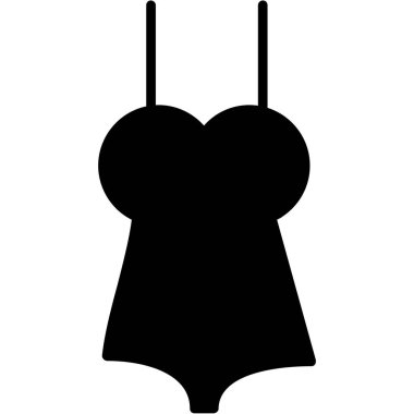 sütyen simgesi vektör illüstrasyonu