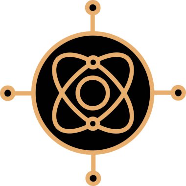 Bilim ve teknoloji vektör simgesi