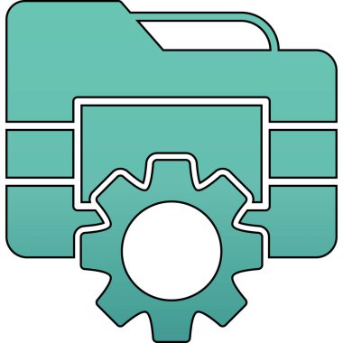 ayarları simgesi vektör işareti