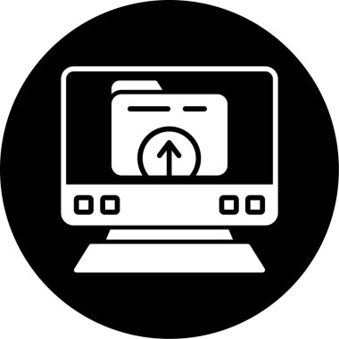 vektör dizüstü simgesi illüstrasyonu