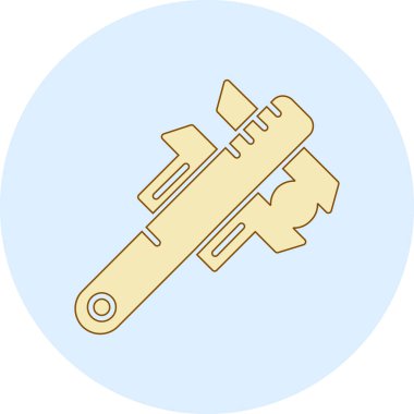 Çizgi film simgesinin vektör illüstrasyonu