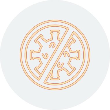 Modern simgenin vektör illüstrasyonu