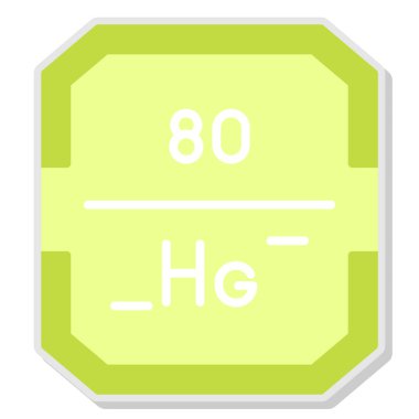 yeşil simge, vektör çizimi