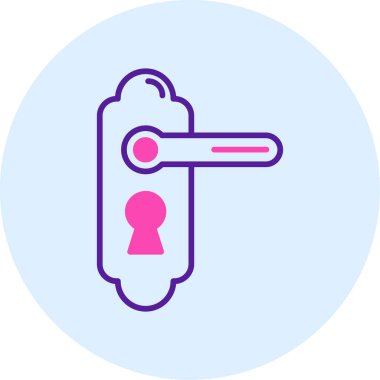 Anahtar. Web simgesi basit illüstrasyon