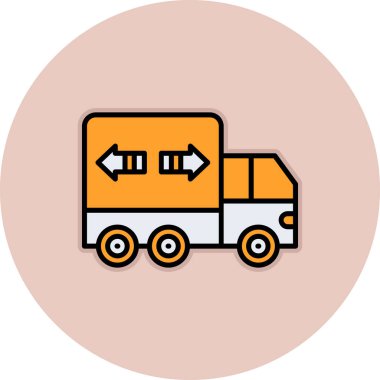 kamyon simgesi çizimi