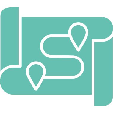 Harita işaretleyici vektör illüstrasyonuName