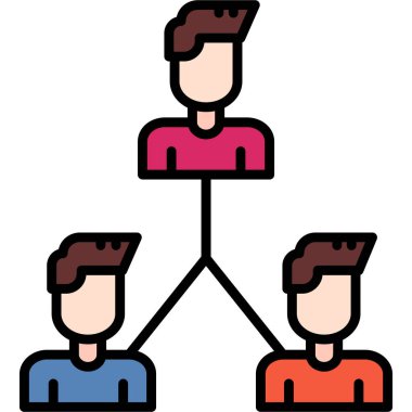 takım çalışması insan grubu simgesi - özet biçimi