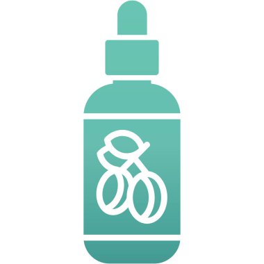 Şişe. Web simgesi basit illüstrasyon