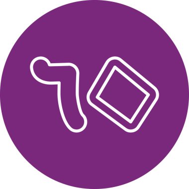 güzel oyuncak vektör simgesi